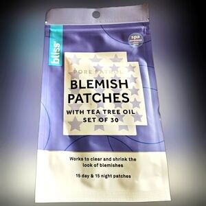 NWT BLISS PORE PATROL BLEMISH PATCHES PURPLE STARS 30pk!
